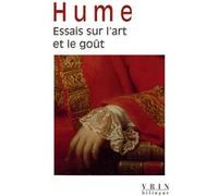 Essais sur l'art et le gout David Hume (Auteur), Michel Malherbe (Traduction)