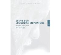 Essais sur les genres en peinture Nature morte, portrait, paysage - Bart Verschaffel - Lettre Volee - broché - Essai