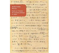 Essais Sur L'histoire De La Pensée Politique Au Japon