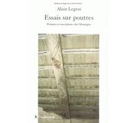 Essais sur poutres. peintures et inscriptions chez montaigne