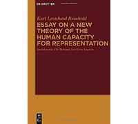Essay On A New Theory Of The Human Capacity For Representation
