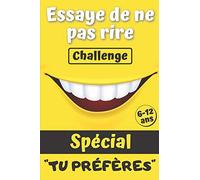 Essaye de ne pas rire challenge: Le jeu pour rigoler en famille | + de 120 questions amusantes, des modes de jeu inédits et des dizaines de gage pour ... | Cadeau idéal pour enfants de 6 à 12 ans
