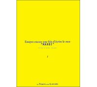 Essayez encore une fois d'ecrire le mot mardi - Martine Vantses - Le Temps Des Cerises - broché - Livre