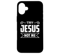 Essayez Jésus Not Me Christian Faith Hope Love - Rising Coque pour iPhone 16 Plus