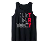 Essayez Just for Today Alcohol Anonymous Inspirational Débardeur
