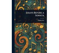 Essays Before a Sonata