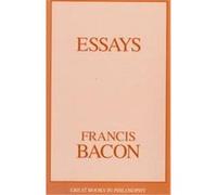Essays, Great Books in Philosophy Series Francis Bacon (Auteur)