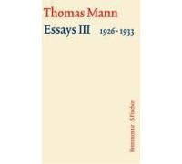 Essays Iii 1926-1933