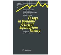 Essays In Dynamic General Equilibrium Theory