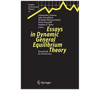 Essays In Dynamic General Equilibrium Theory