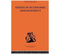 Essays In Economic Management