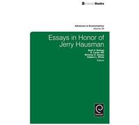 Essays In Honor Of Jerry Hausman