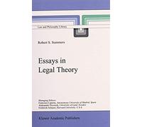Essays In Legal Theory