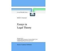 Essays In Legal Theory