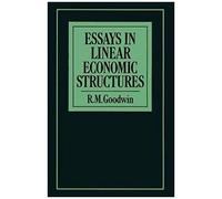 Essays In Linear Economic Structures