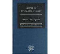Essays in Syntactic Theory, Routledge Leading Linguists Samuel David Epstein (Auteur)