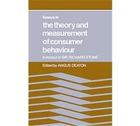 Essays in the Theory and Measurement of Consumer Behaviour Angus Deaton (Auteur)