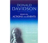 Essays on Actions and Events by Davidson Donald University of California Berkeley Paperback Book Donald Davidson (Auteur)