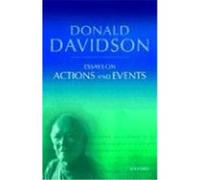 Essays on Actions and Events Donald Davidson (Auteur)