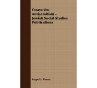 Essays On Antisemitism - Jewish Social Studies Publications