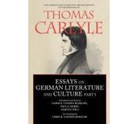 Essays On German Literature And Culture, Part I