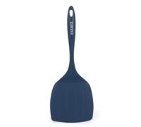 ESSBES Spatule en Silicone Extra Large - Spatule Flexible Antiadhésive Résistante à la Chaleur 600 F, Ustensiles Lavables au Lave-vaisselle, Batterie de Cuisine Monobloc Antidérapante (Bleu)