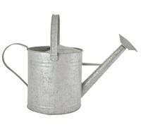 Esschert Design Altzink Gießkanne 3,5 L en Acier Carbone Galvanisé Zingué, Gris