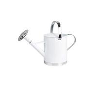 Esschert Design - Arrosoir En Laque Blanche Et Inox 5 Litres