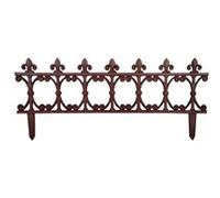 Bordure de jardin en fonte Fleur de lys