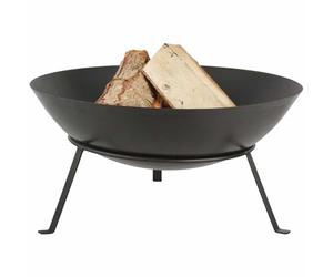 Esschert Design Brasero série FF267 avec Pieds, Noir Moyen