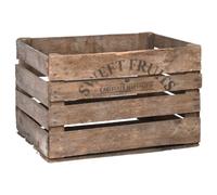 Esschert Design – Caisse en bois vieillie 51 x 42 cm