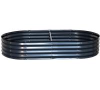 Carré Potager Au Sol Anthracite S - Esschert Design Multicolore