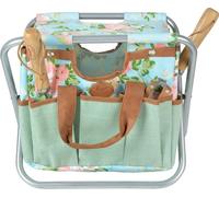 Esschert Design Chaise et Rangement pour Outils de Jardin - Jute - 1 pcs