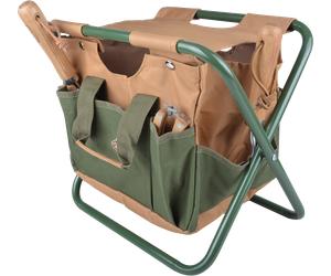 Esschert Design Chaise et Sac à Outil de Jardin en Un - 1 pcs