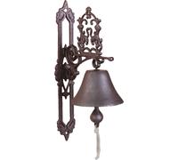 Esschert Design Cloche de Porte, Marron Antique 13 x 26 x 20 cm Classique, CB1