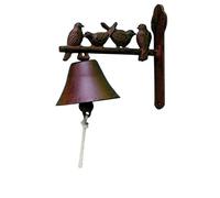 ESSCHERT DESIGN-Cloche les oiseaux fonte 21,5x11,5x19 cm