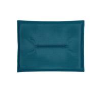 ESSCHERT DESIGN-Coussin carré en toile technique d’extérieur et mousse coloris bleu Acapulco Fermob Bistro - 28 x 28 cm