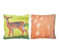 Esschert Design - Coussin extérieur imperméable daim 41,5 x 41,5 x 10 cm G