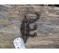 Esschert Design Crochet tournant marron antique S ; LH143