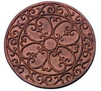 Esschert Design Plaque ''Motif Fleuri'' - 1 pcs