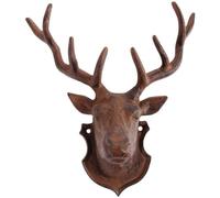 Esschert Design DB44 Décoration Murale cerf Fourmi Marron 23,6 x 21,6 x 8,9 cm