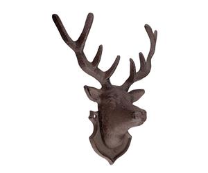 Esschert Design DB44 Décoration Murale cerf Fourmi Marron 23,6 x 21,6 x 8,9 cm