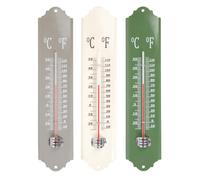 Esschert Design el026 30 x 7 x 1 cm Thermomètre Métal - Multicolore