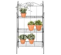 Esschert Design Etagère à 3 Niveaux L Support pour Plante Fleur Extérieur
