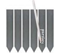 Esschert Design Étiquettes à planter en ardoise – Ensemble de 6 – 1 kit