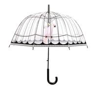 Esschert Design – Parapluie Fallen Fruits transparent pour cage de cacatoès D 81 x H 83,3 cm