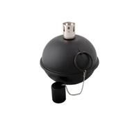 Esschert design ff24z grand flambeau culbuteur acier noir