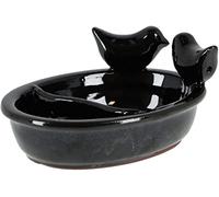 Esschert Design Gamelle en céramique Noire