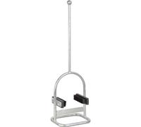 Esschert Design Grattoir et Brosse à Chaussures galvanisés LH207, Grande Taille