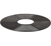 Esschert Design Grille de cuisson en fonte pour brasero Ø 60 x 1,3 cm, rainurée